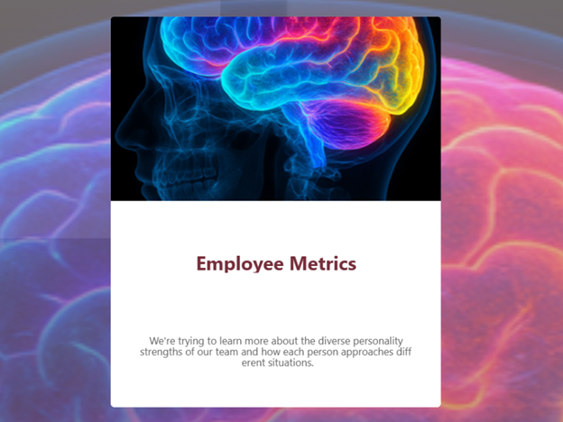 Employee Metrics Survey